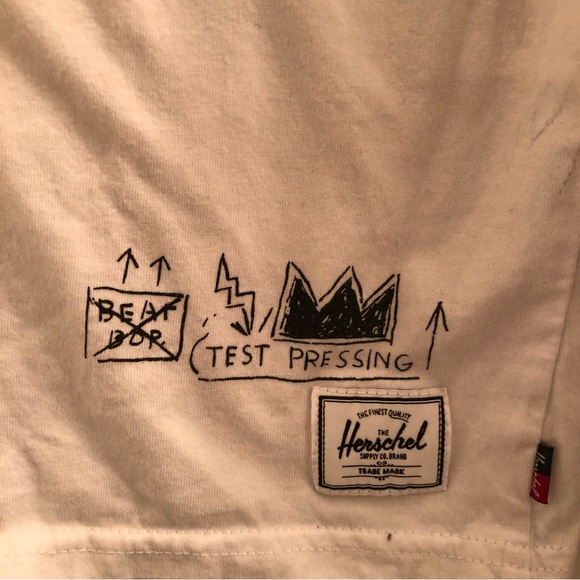 Herschel X Basquiet Shirt with Graphic on Back (size S) - Picture 2 of 4
